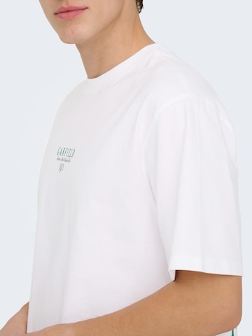 Only & Sons Shirt 'ONSGARFIELD' in White