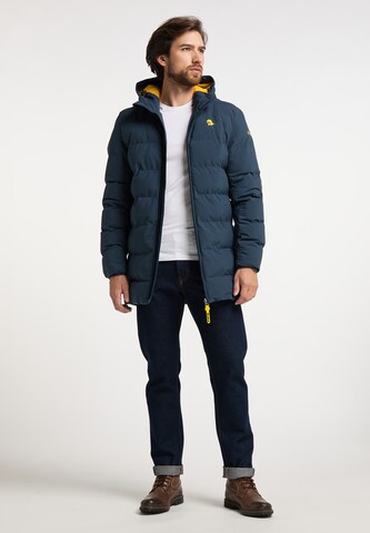 Manteau d’hiver Schmuddelwedda en bleu