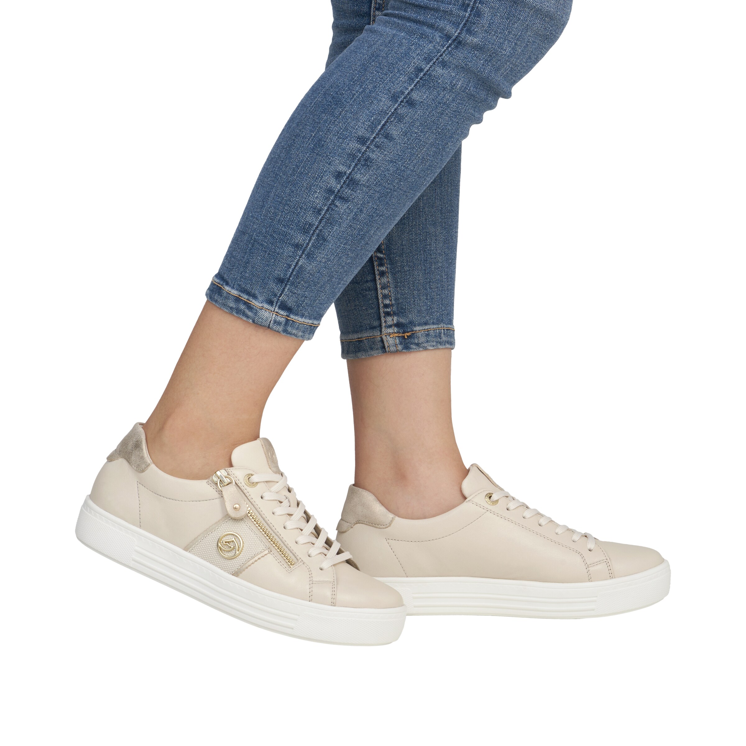 Sneaker bassa di REMONTE in beige