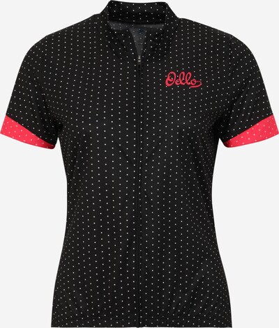 Tricou funcțional ODLO pe roșu / negru / alb, Vizualizare produs