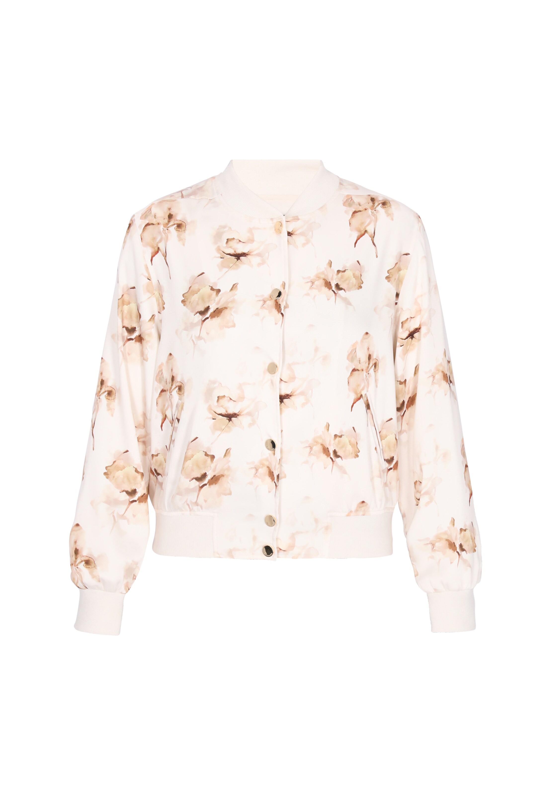 Veste de survêtement DreiMaster Klassik en blanc : devant