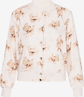 Veste de survêtement DreiMaster Klassik en blanc : devant