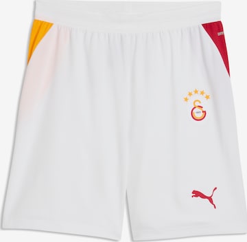 PUMA Regular Pants in White: front