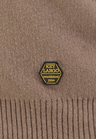 Key Largo Svetr 'Floor' – hnědá