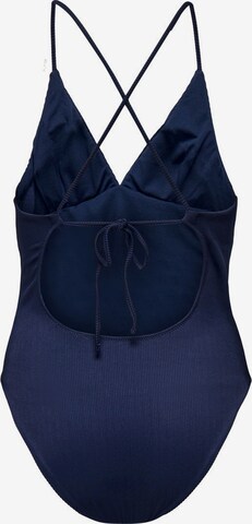 ONLY Triangle Swimsuit in Blue