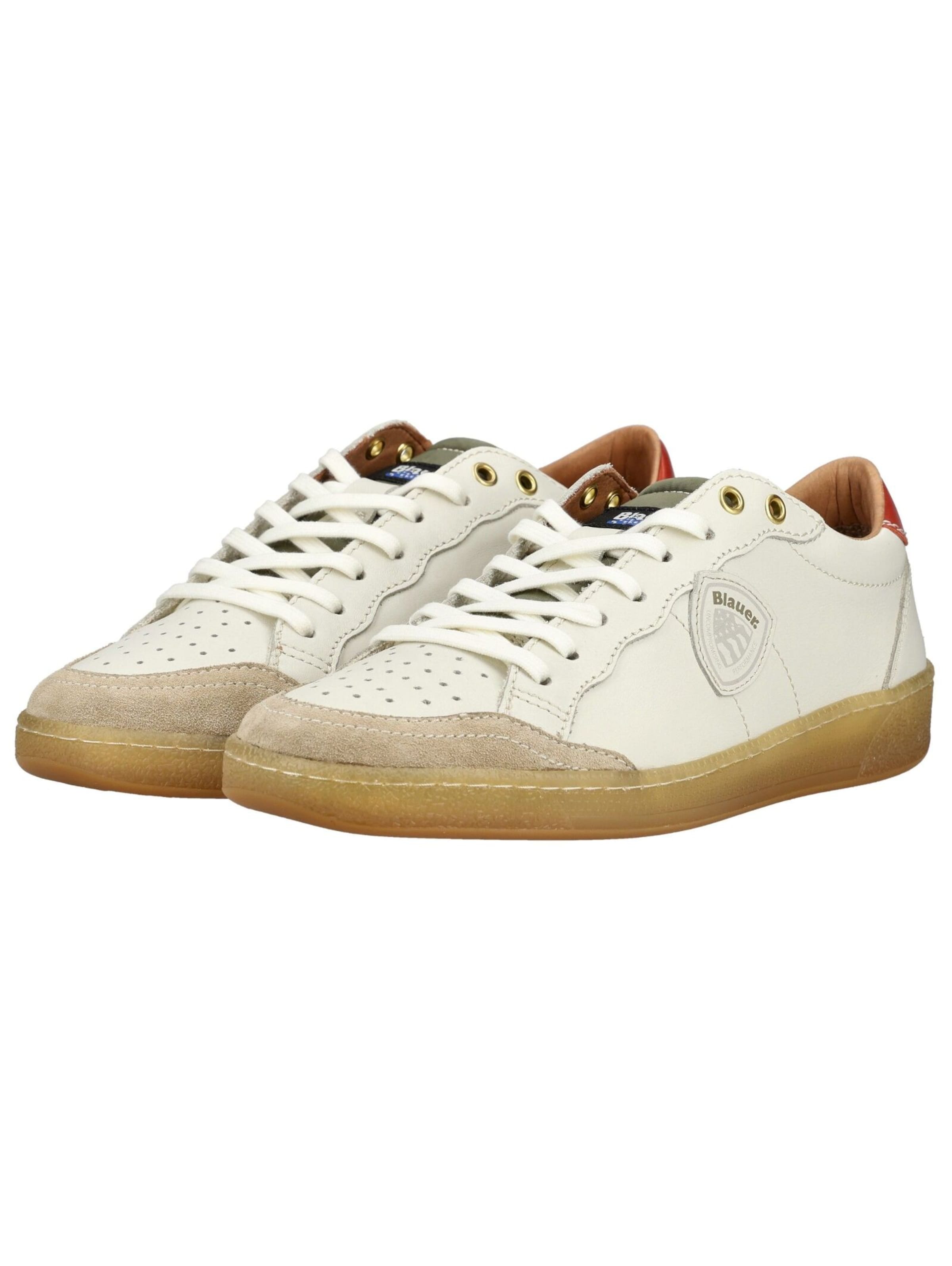 Baskets basses Blauer.USA en blanc