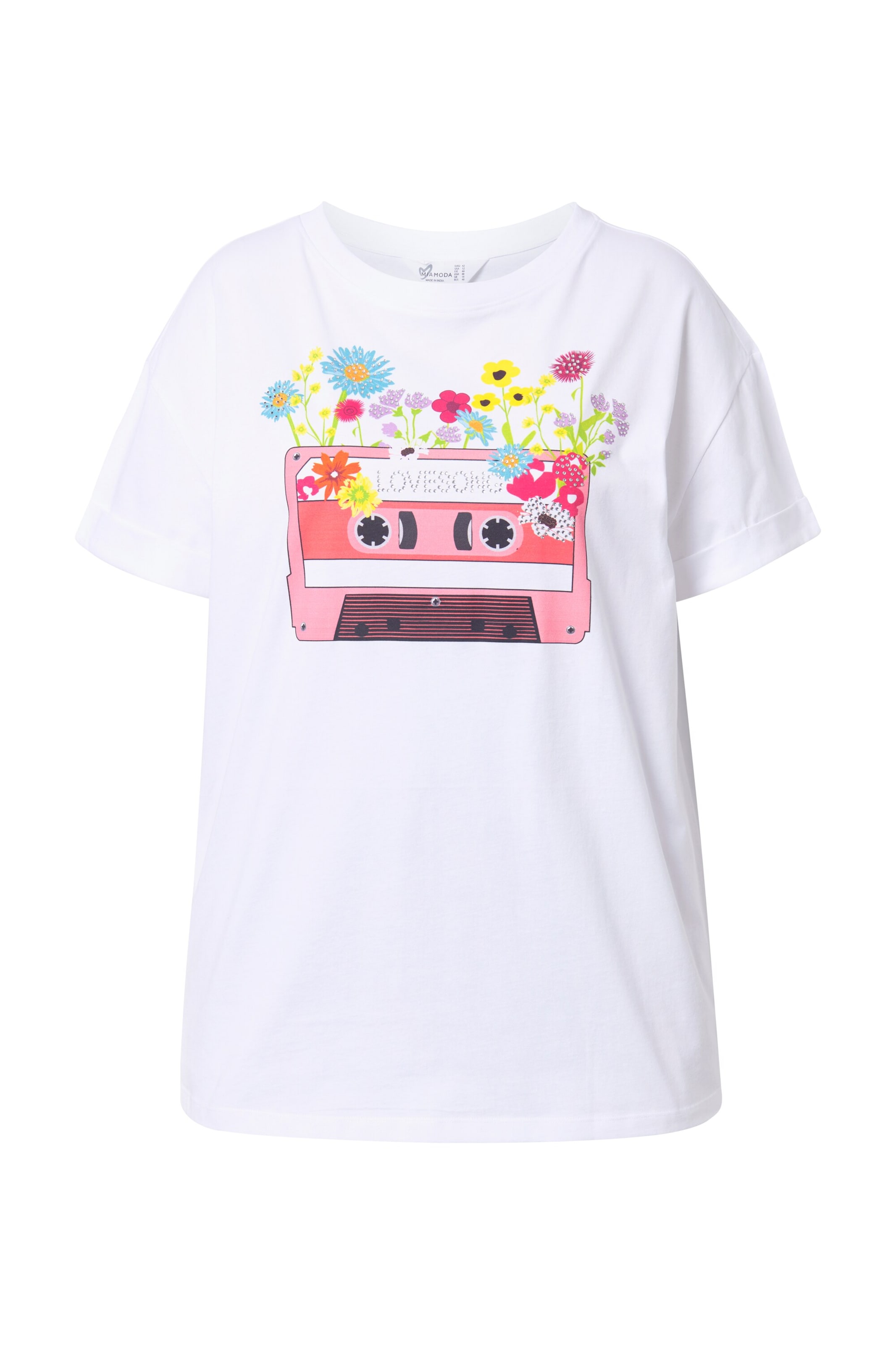 MIAMODA T-Shirt in Weiß: Vorderseite