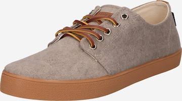 POMPEII Platform trainers 'HIGBY' in Grey: front