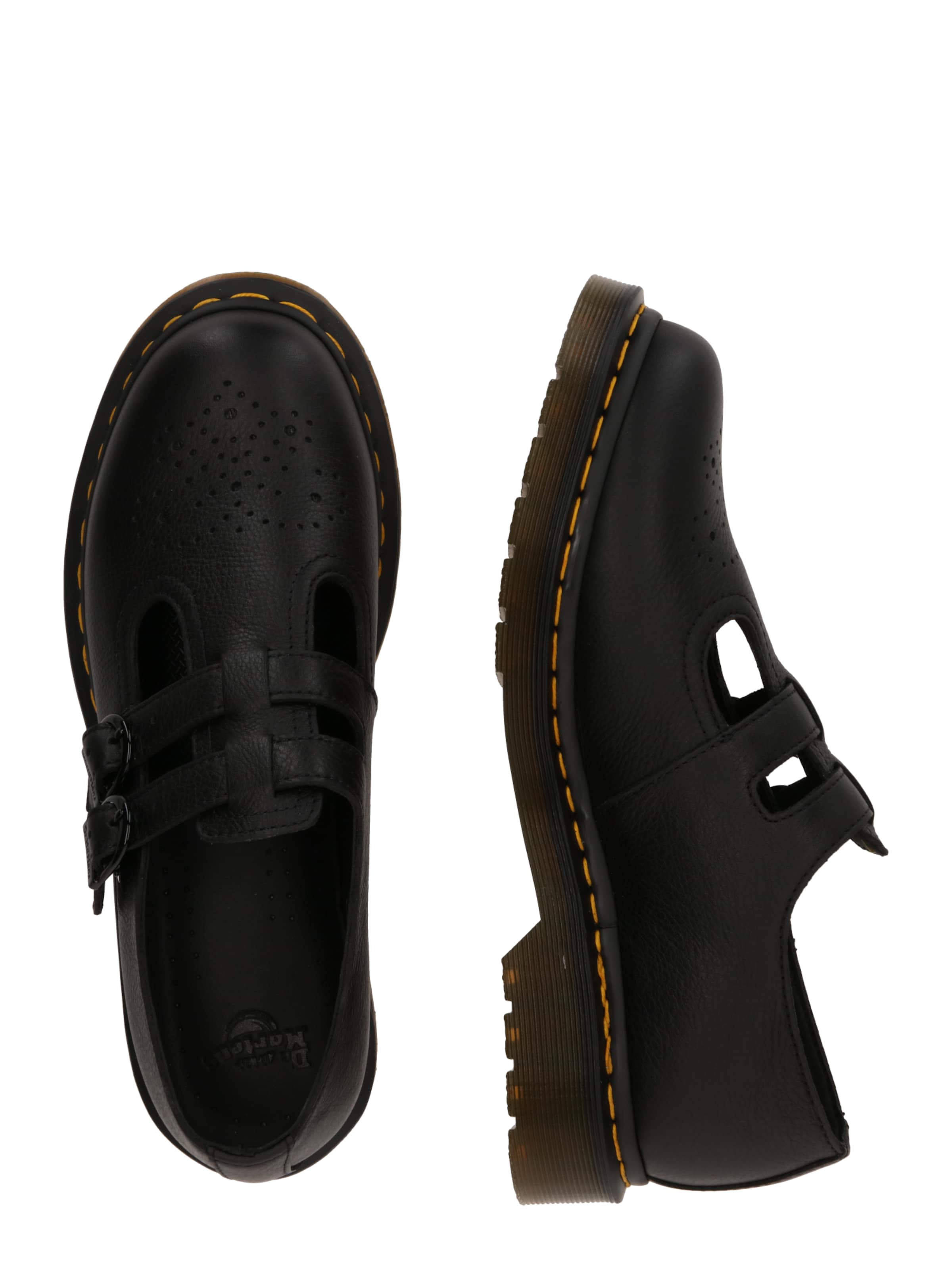 juoda Dr. Martens Loaferai