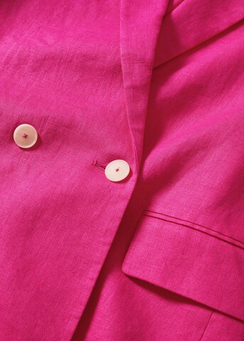 Blazer MANGO en rose