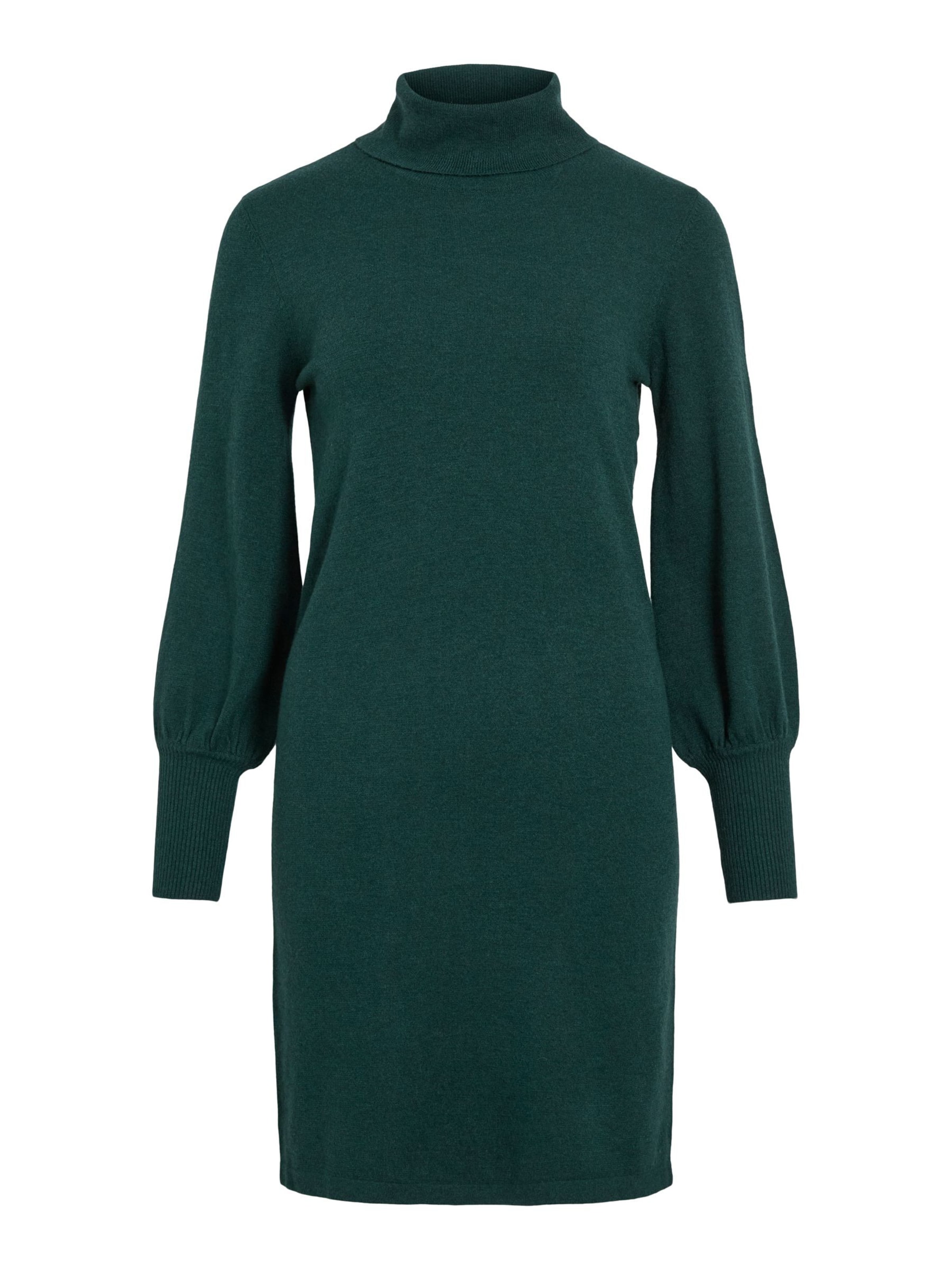 VILA - Vestido de punto 'VIKerry' en verde: frente