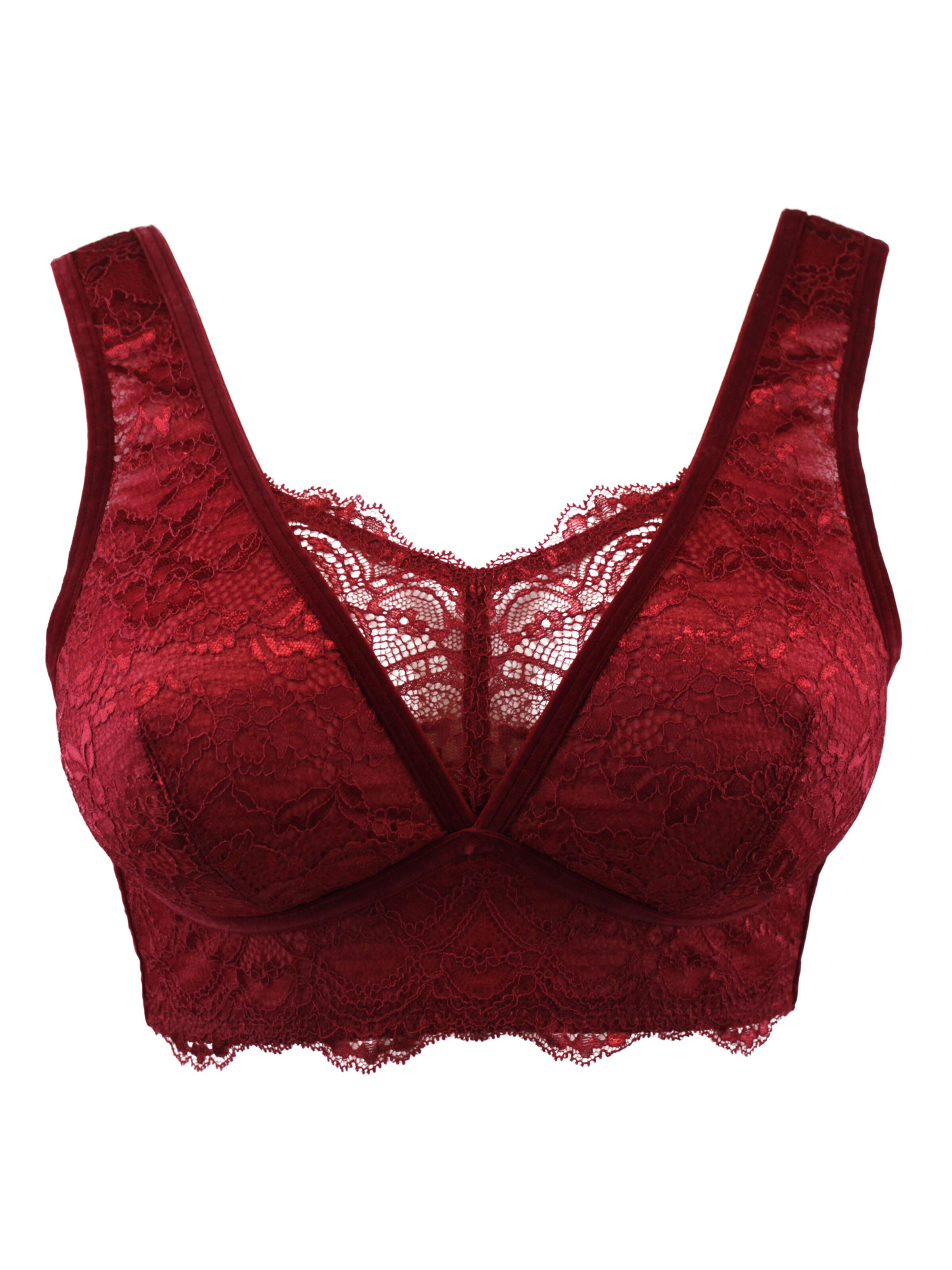 SugarShape Bustier BH 'Eliana' in Rot: Vorderseite