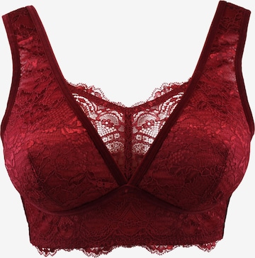 SugarShape Bra 'Eliana' in Red: front
