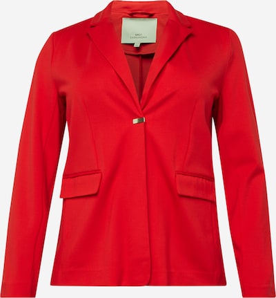 ONLY Carmakoma Blazer 'GOLDTRASH-PINKOS' en rouge, Vue avec produit