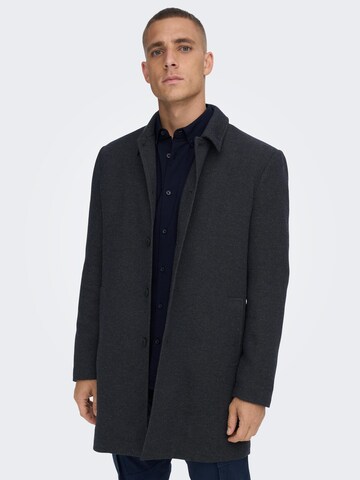 Manteau mi-saison 'Adam' Only & Sons en bleu