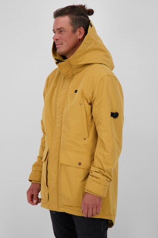 Alife and Kickin Winter Parka 'Ron' in Yellow