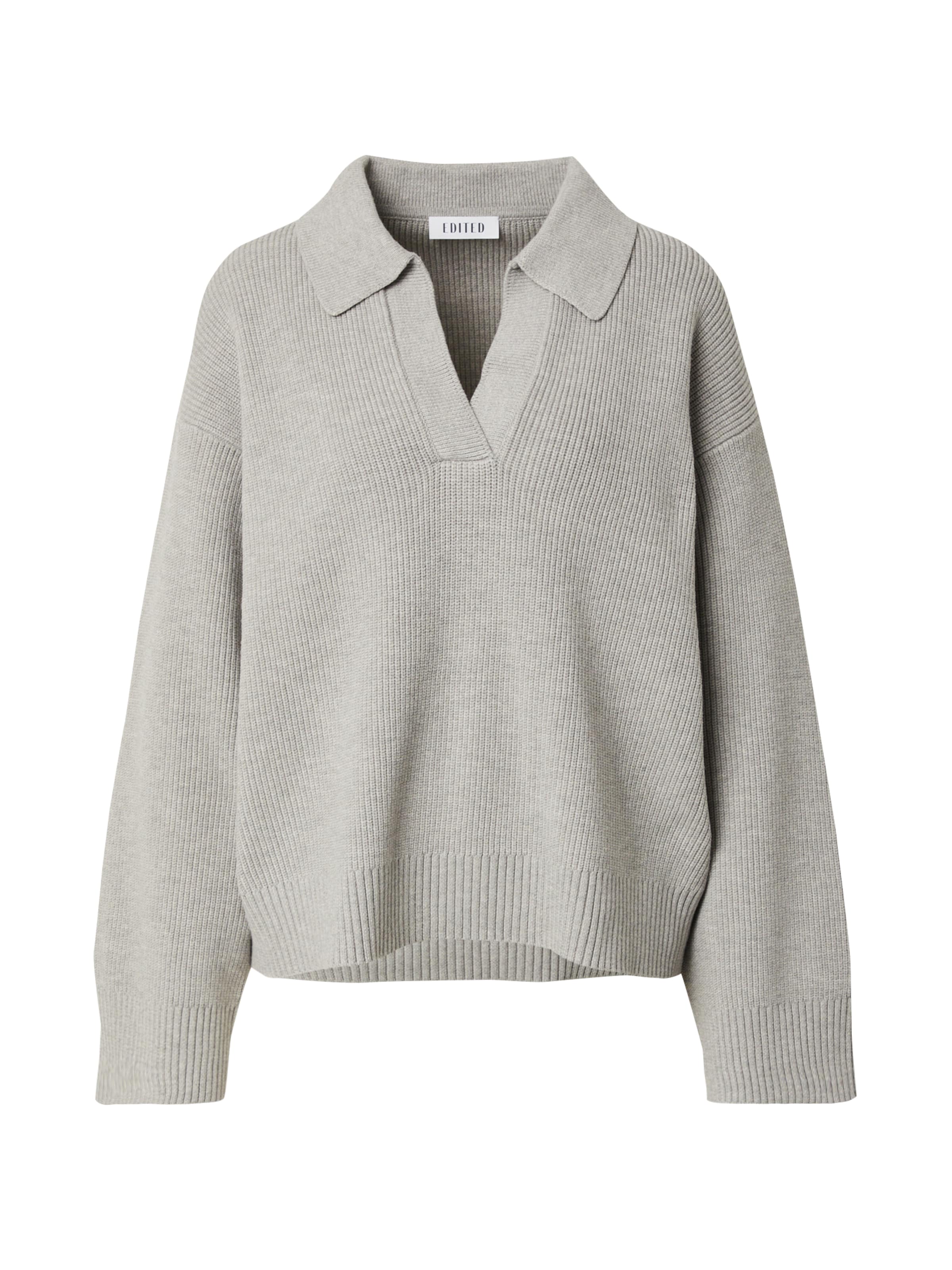 EDITED Sweater 'Taria' in Grey: front