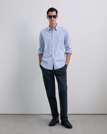 Scalpers Regular fit Button Up Shirt in White: front