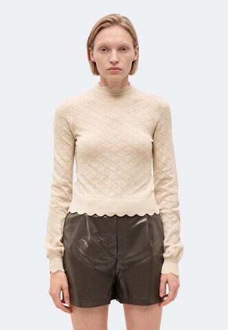 ABOUT YOU Sweater 'Dion' in Beige: front
