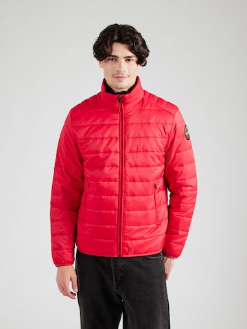 NAPAPIJRI - Casaco meia-estação 'ANDER' em vermelho: frente