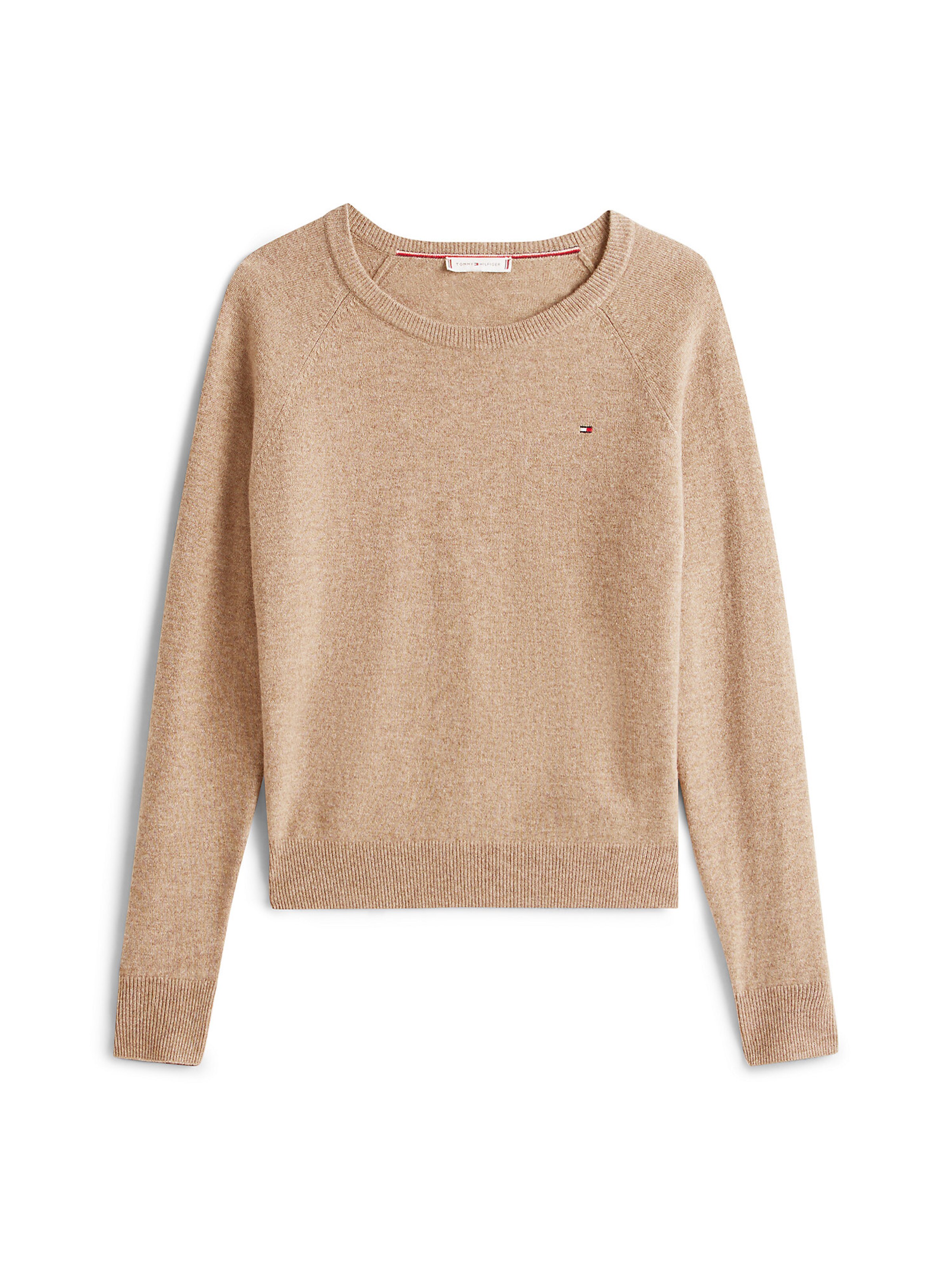 TOMMY HILFIGER Sweater in Brown: front