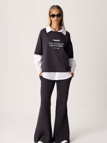 FEMSSY Shirts 'FUSE SHIRT GRAPHITE' i grå