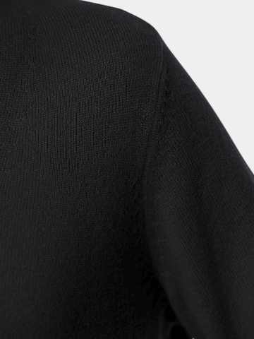 Goldner Knit Cardigan in Black