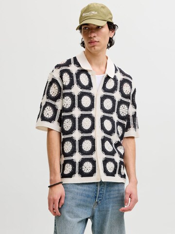 JACK & JONES Regular Fit Skjorte i sort: forside