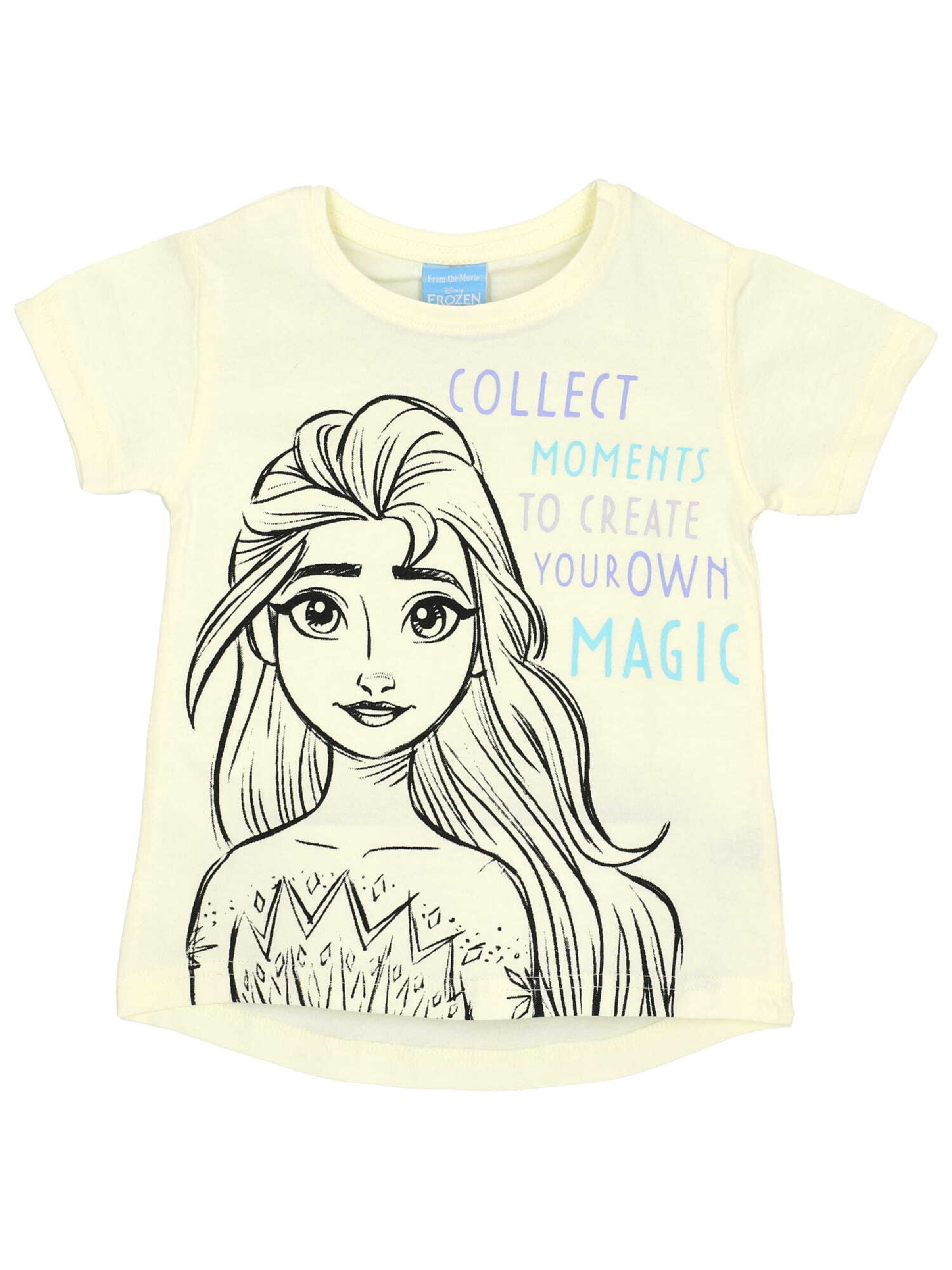 Maglietta 'Frozen' di DISNEY in giallo: frontale