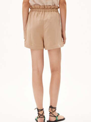 ARMEDANGELS Loose fit Trousers in Beige