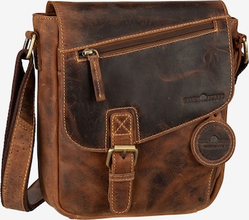 GREENBURRY Crossbody Bag '1540' in Chestnut Brown, Dark Brown