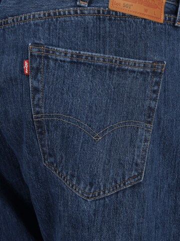 Regular Jeans '501 Levi's Original B&T' de la Levi's® Big & Tall pe albastru