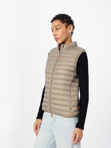 Gilet 'CHARLOTTE' SAVE THE DUCK en gris : devant