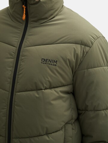 TOM TAILOR DENIM Winterjas in Groen