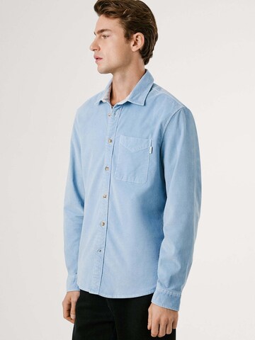 Regular fit Camicia 'Clayton' di Pepe Jeans in blu