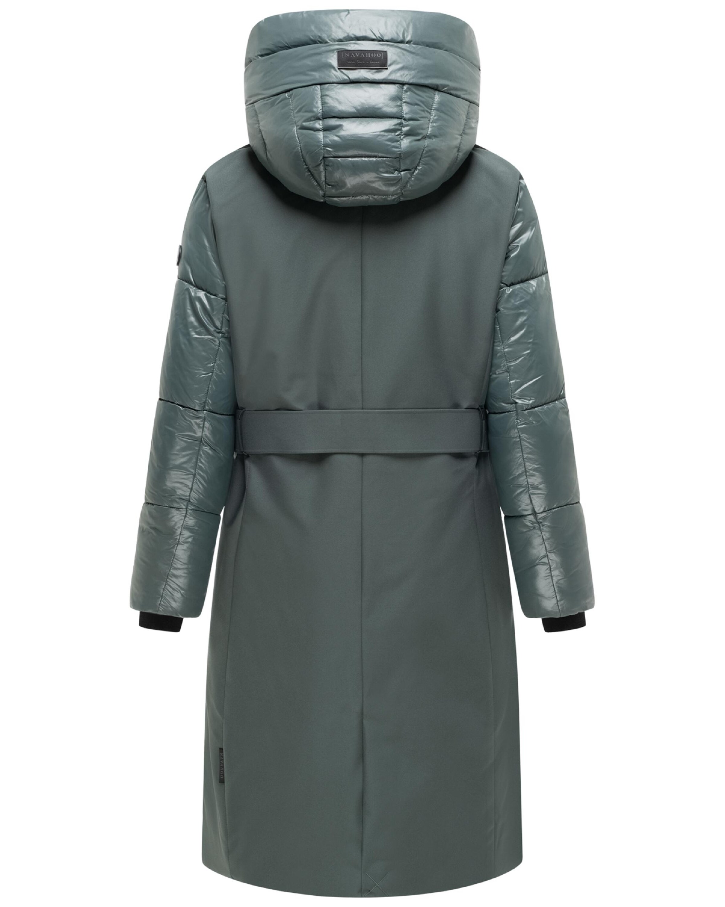 NAVAHOO Winter coat 'City-Glow 14' in Green