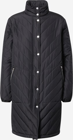 Soft Rebels Between-Seasons Coat 'Revna' in Black: front