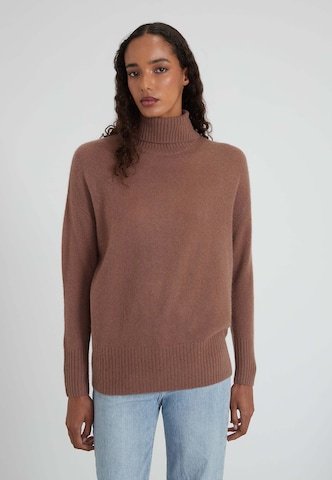 Style Republic Oversized trui in Bruin: voorkant