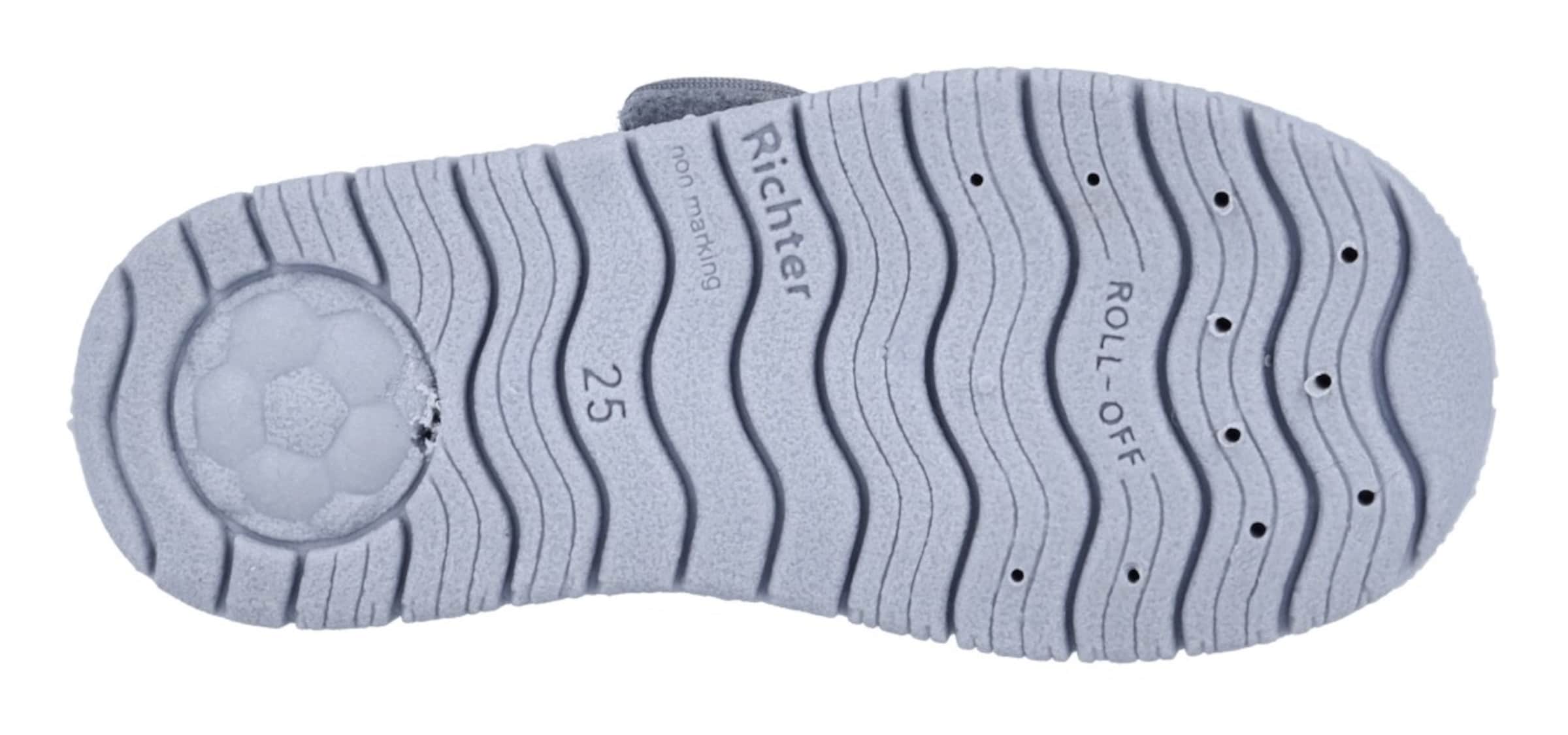 Pantoufle RICHTER en gris