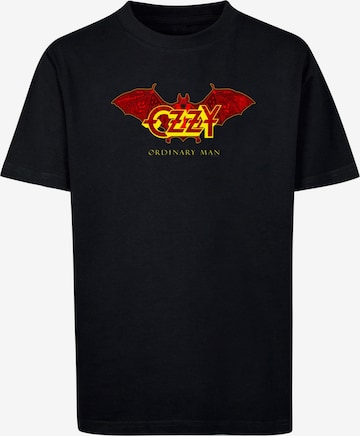 Merchcode Shirt 'Ozzy Osbourne - Bat' in Zwart: voorkant
