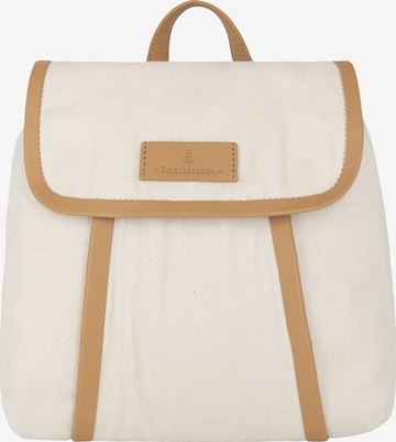 DreiMaster Maritim Rucksack in Beige: predná strana