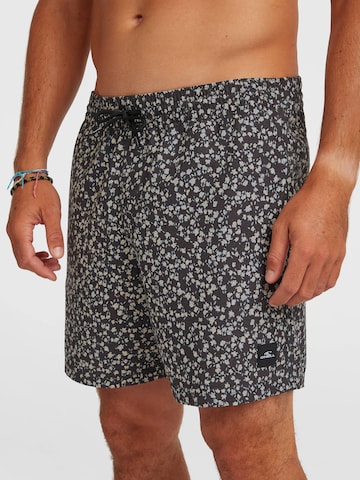 O'NEILL Kratke kopalne hlače 'O'neill Print 16' | črna barva