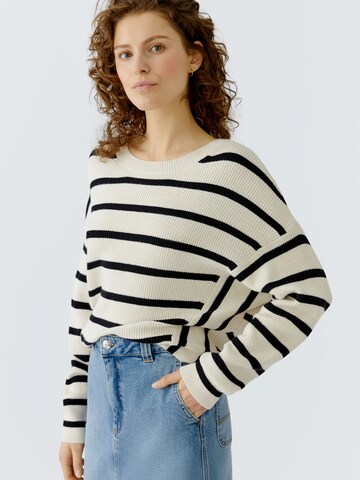 OUI Sweater in White: front