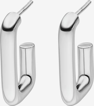 Nana Kay Earrings 'Solid Flair' in Silver: front