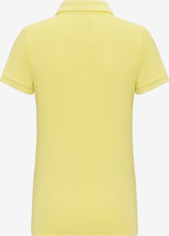 DENIM CULTURE Μπλουζάκι 'ISOLDE' σε κίτρινο