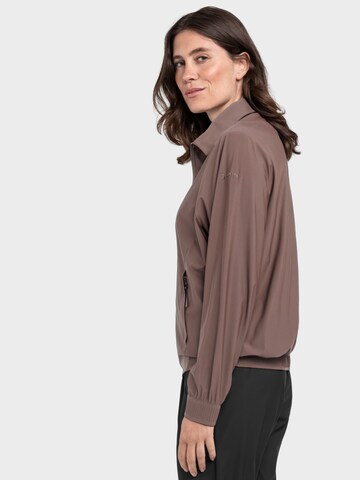 Schöffel Sportjacke 'Calmay' in Braun