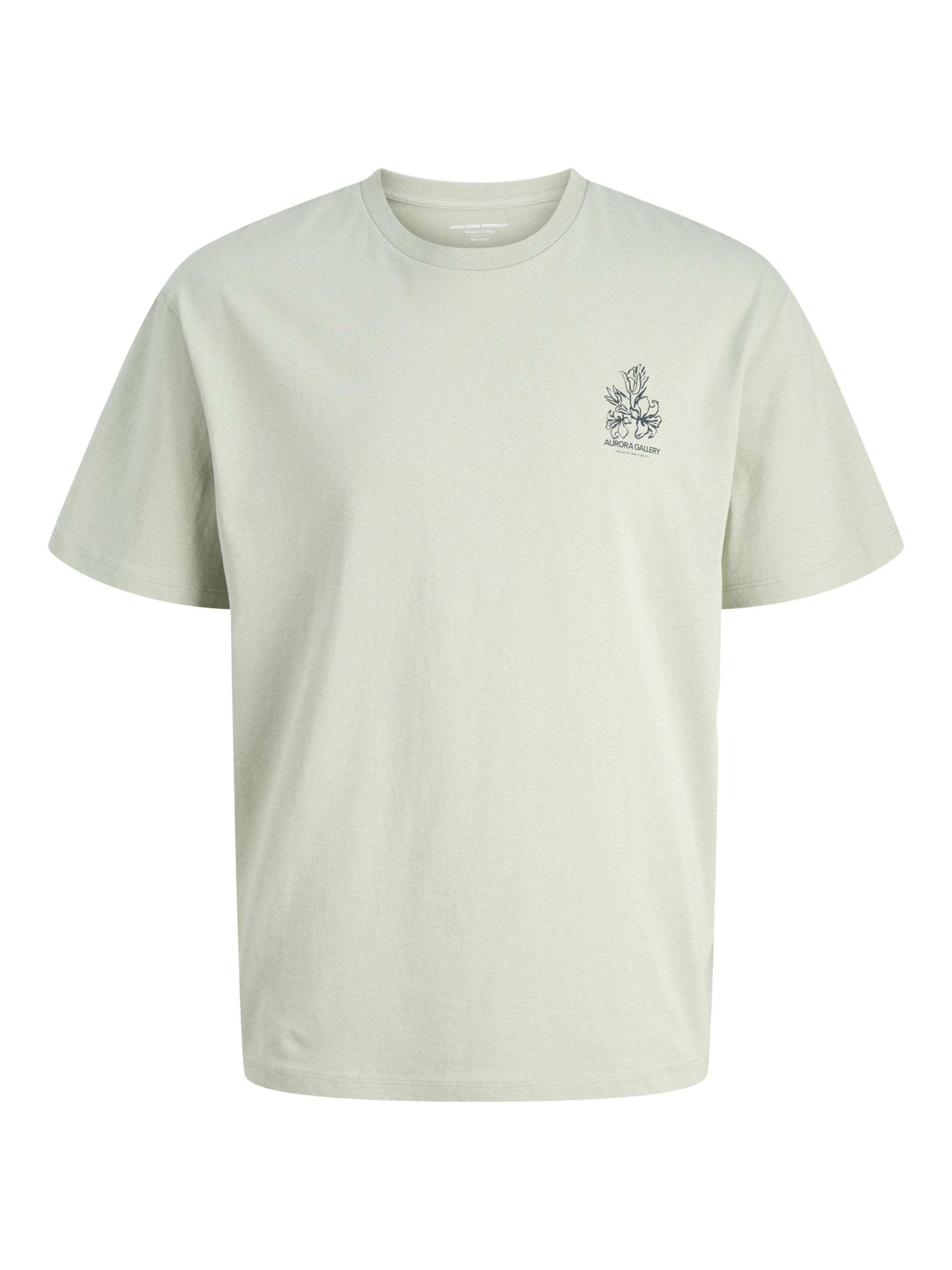 T-Shirt JACK & JONES en vert : devant