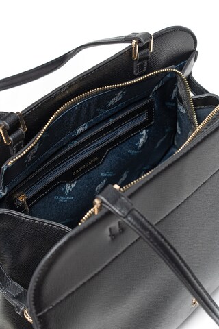 U.S. POLO ASSN. Handtasche 'JONES LARGE' in Schwarz