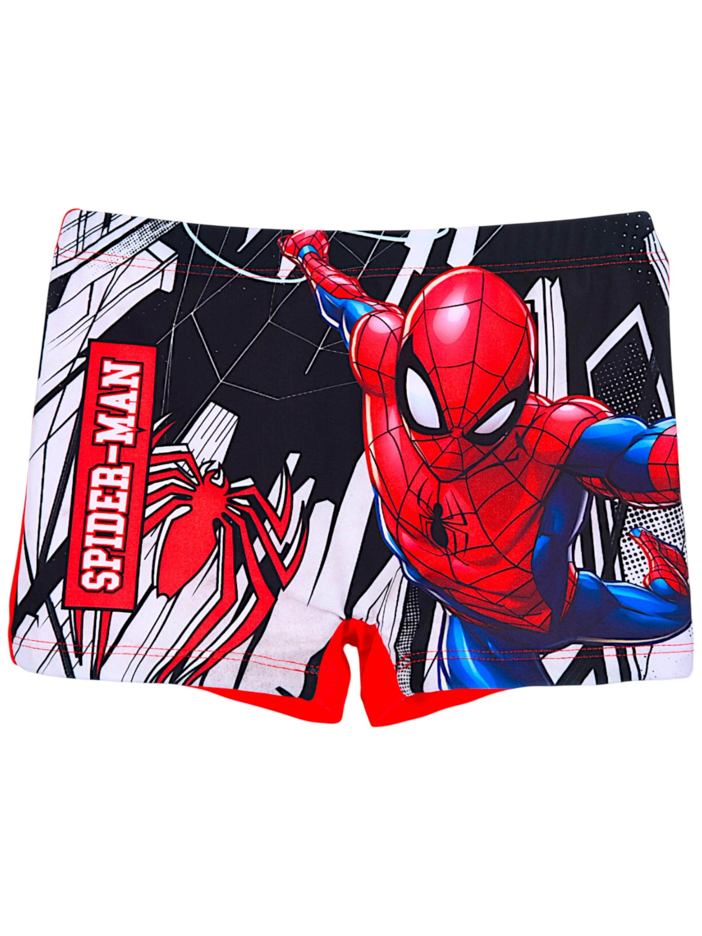 Spider-Man Board Shorts 'Spider-Man' in Red: front