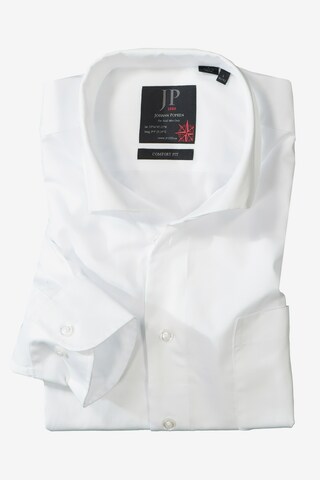 JP1880 Comfort fit Button Up Shirt in White